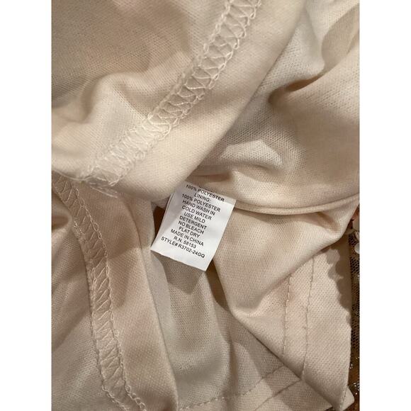 Anthropologie Raga Sariah Sequin Sparkle Romper shorts dolman sleeves v neck XS - Picture 6 of 8